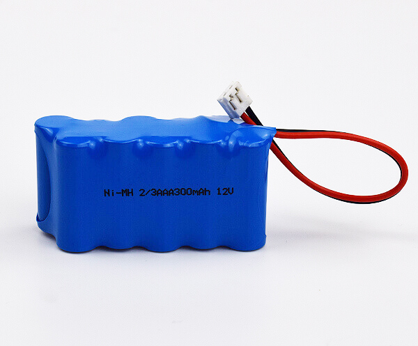 Ni-MH Battery Pack 2/3AAA 300mAh 12V