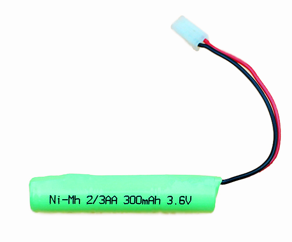 Ni-MH Battery 2/3AA 300mAh 3.6V