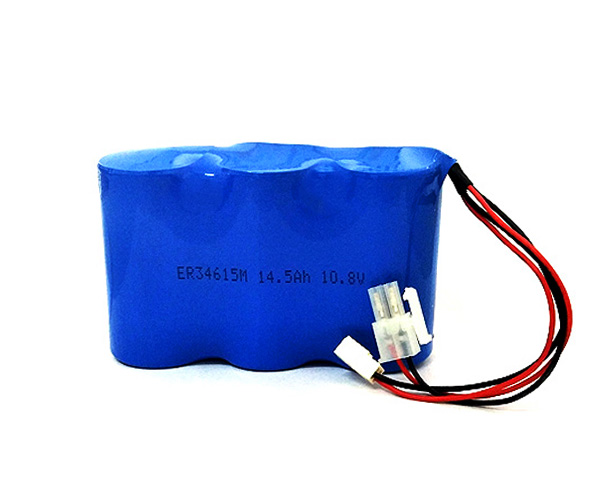 LiSOCL2 Battery ER34615M 14.5Ah 10.8V