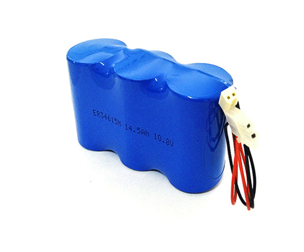 LiSOCL2 Battery ER34615M 14.5Ah 10.8V