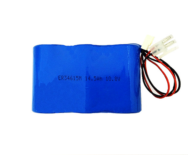 LiSOCL2 Battery ER34615M 14.5Ah 10.8V