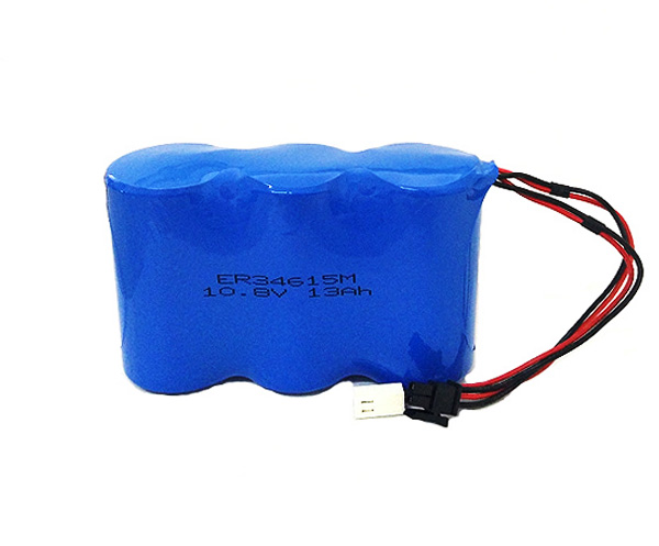 LiSOCL2 Battery ER34615M 13Ah 10.8V