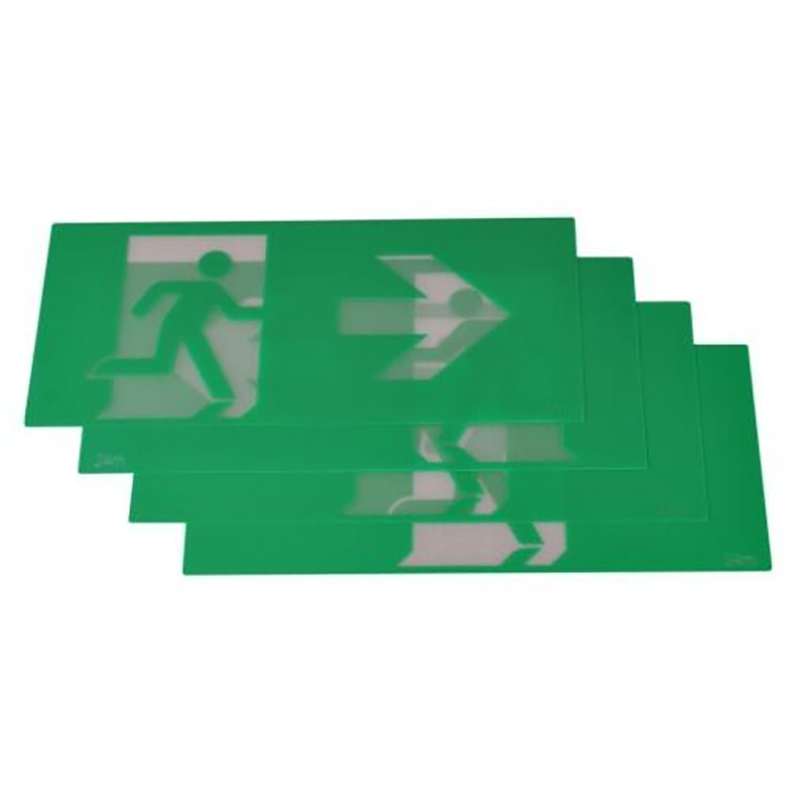 White 4 Watt EGS4DLiA Emergency Exit Sign