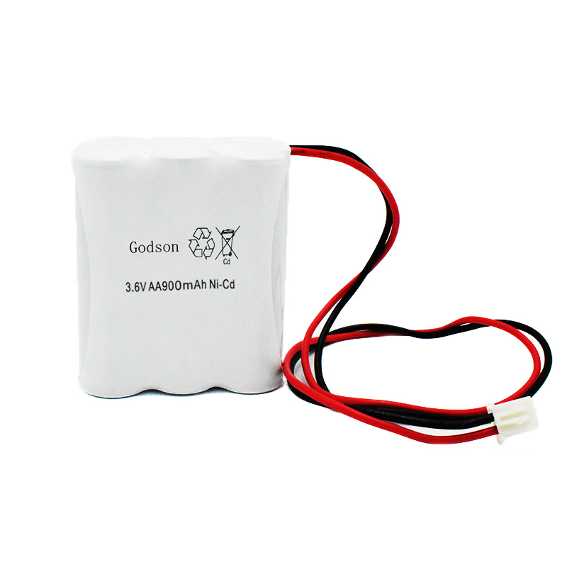 NICAD Battery Pack AA900mAh 3.6V