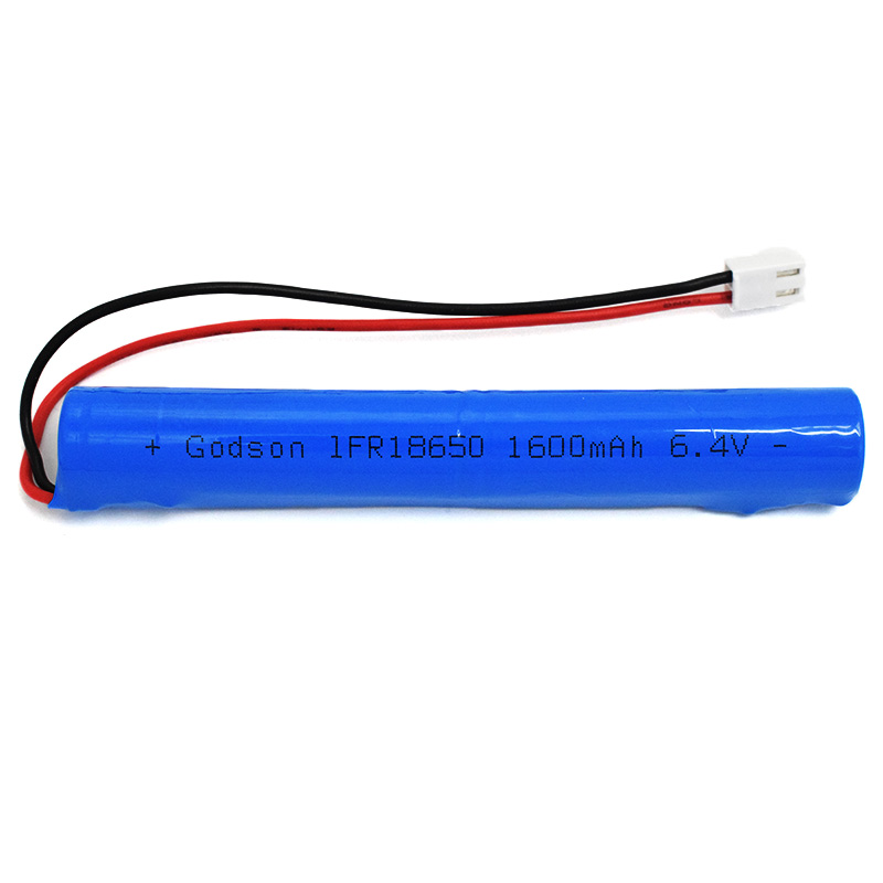 LiFePO4 IFR18650 1600mAh 6.4V