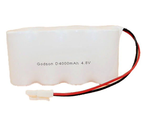 Ni-Cd Battery Pack D4000mAh 4.8V SBS