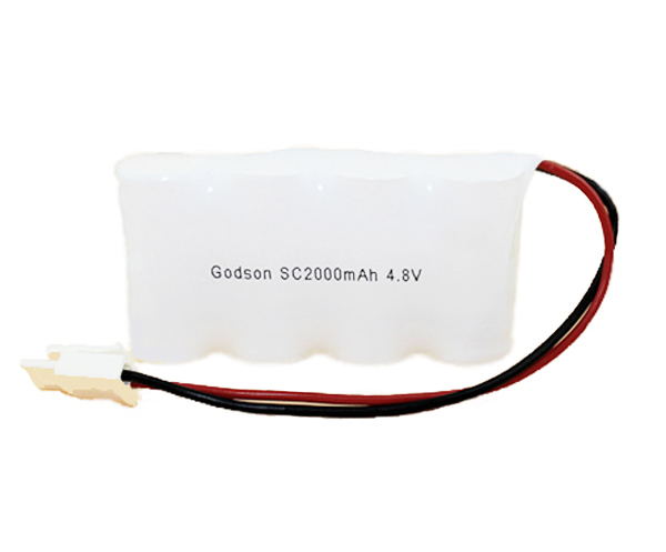 Ni-Cd Battery Pack SC2000mAh 4.8V SBS