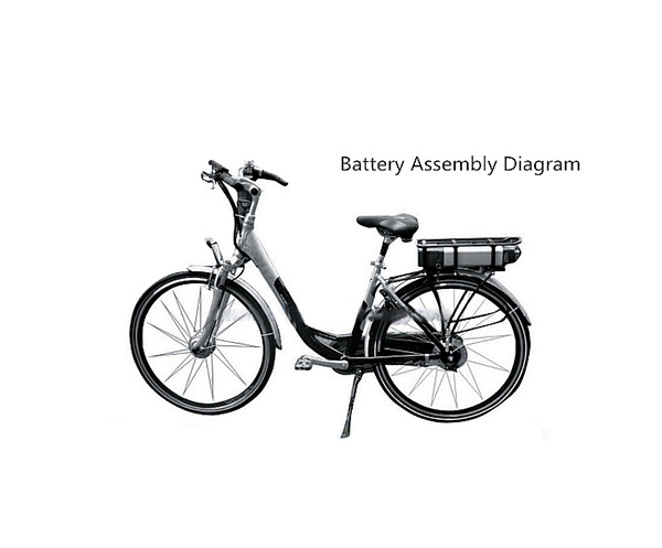 E-bike Battery 36V 8Ah JL-1