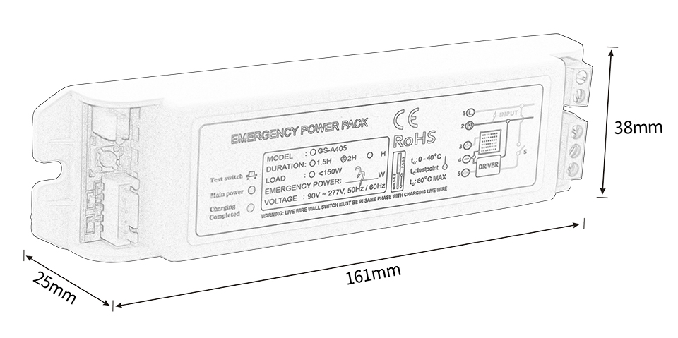 Emergency Power Pack GS-A405