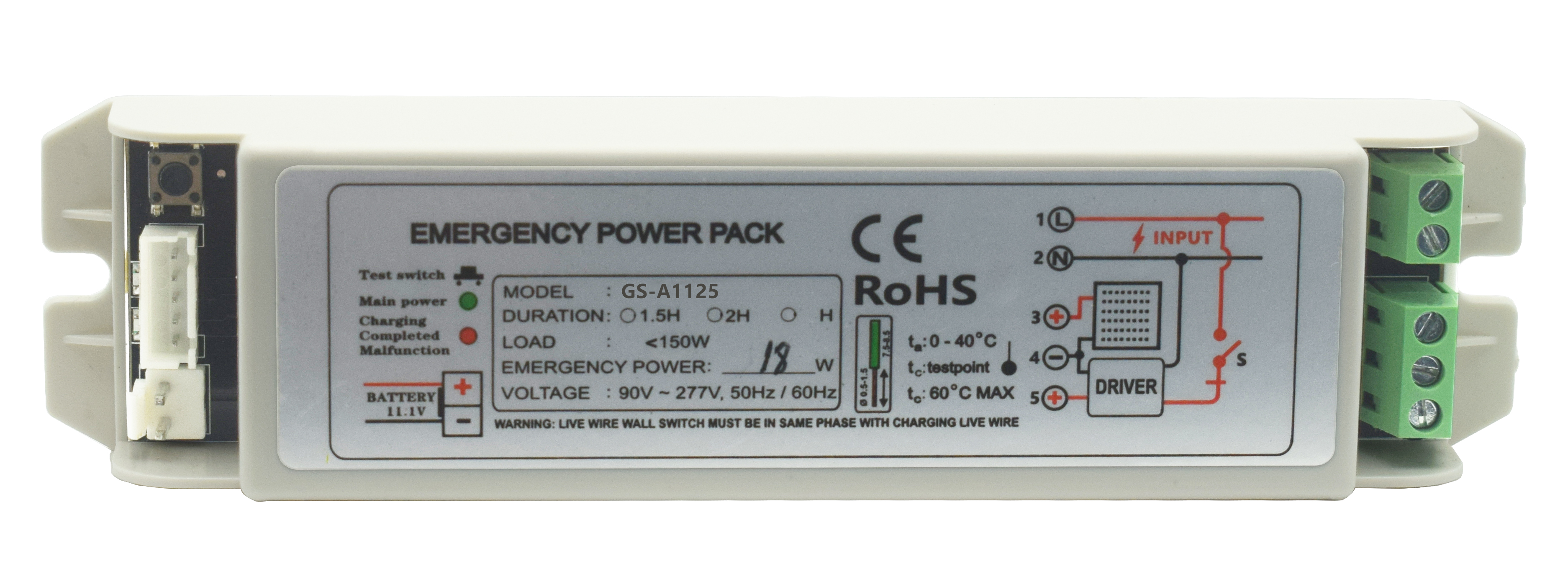 Emergency Power Pack GS-A1125