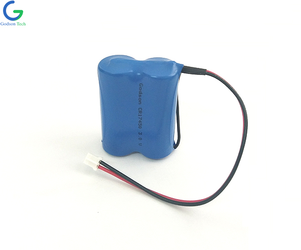 HCB CR17450 3,0V 2200mAH Batteria Al Litio 4/5A High Power Type - Foto 3