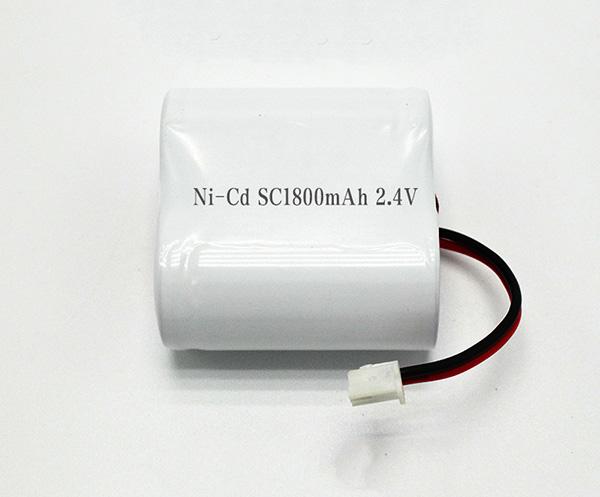 Ni-Cd Battery Pack SC1800mAh 2.4V