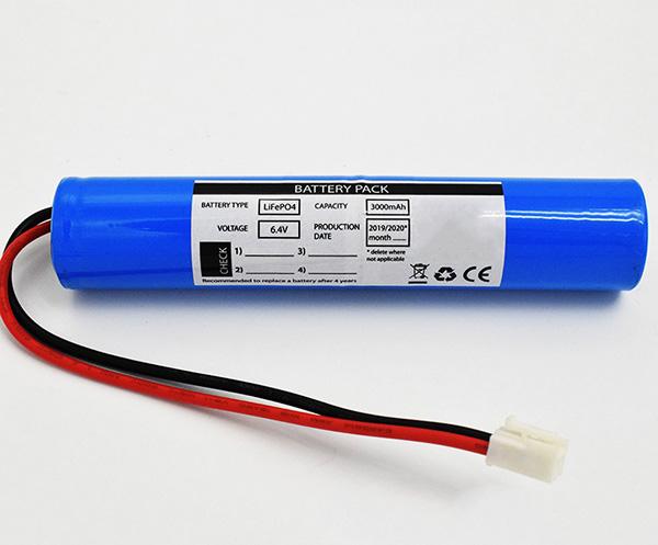 LiFePO4 Packs 3000mAh 6.4V