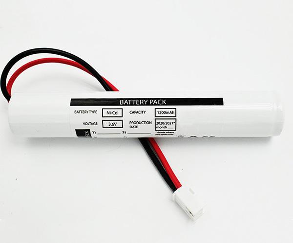 Ni-Cd Battery Pack SC 1200mAh 3.6V