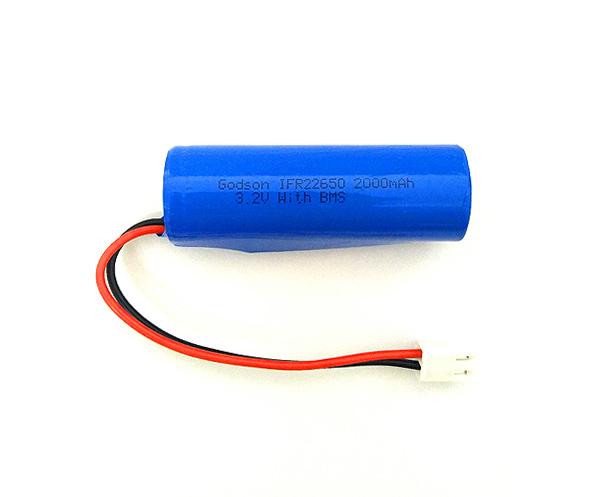 LiFePO4 IFR22650 2000mAh 3.2V