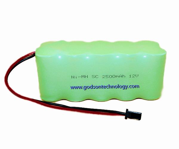 Ni-MH Battery SC2500mAh 12V