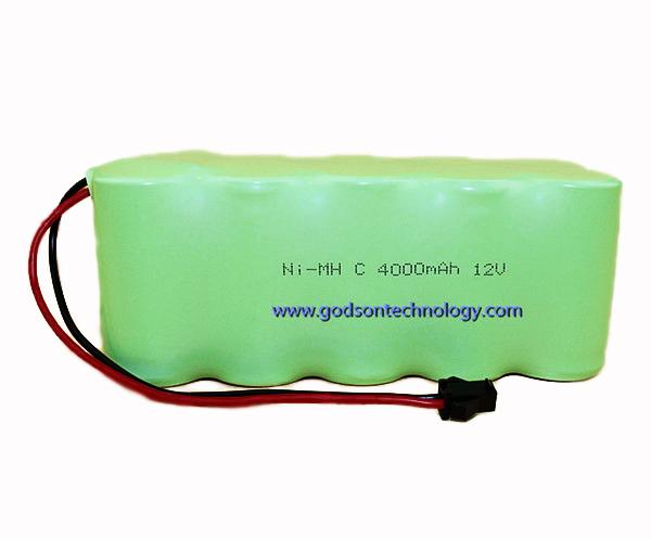 Ni-MH Battery C4000mAh 12V