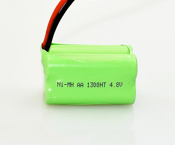  Ni-MH Battery Pack AA 1300mAh 4.8V