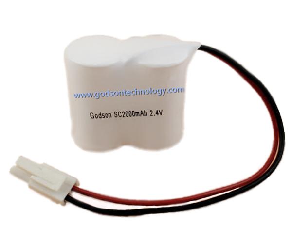 Ni-Cd Battery Pack SC2000mAh 2.4V