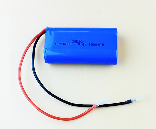 IFR18650 6.4V 1500mAh Dual Stick