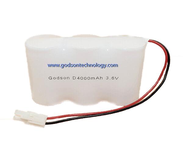Ni-Cd Battery Pack D4000mAh 3.6V