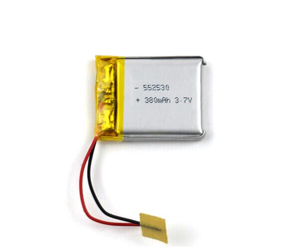 Lithium Polymer Battery 552530 380mAh 3.7V