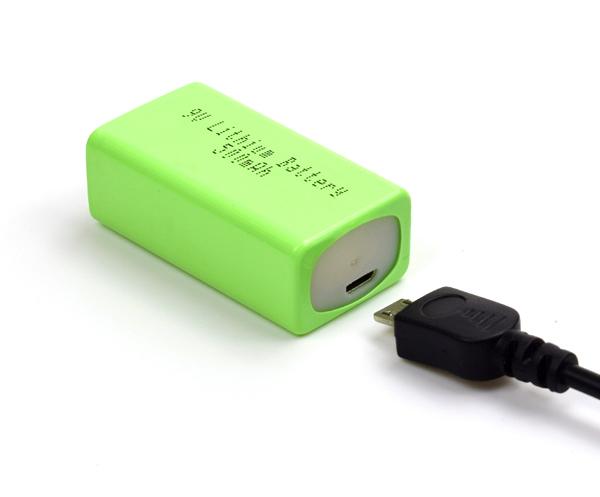 ​9V 500mAh Lithium Battery with USB