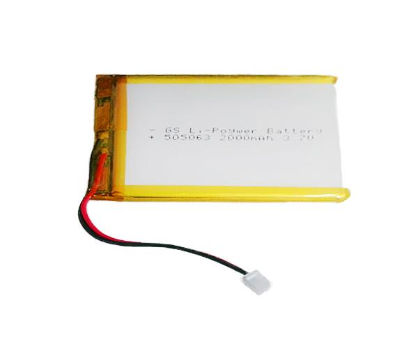 Li-Polymer Battery 505063 2000mAh 3.7V