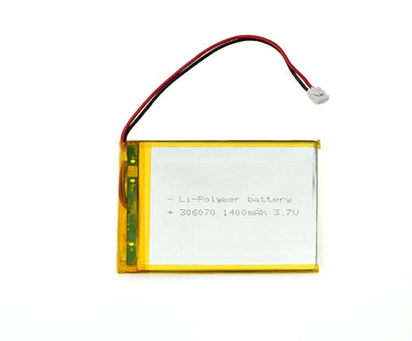 Li-Polymer Battery 306070 1400mAh 3.7V