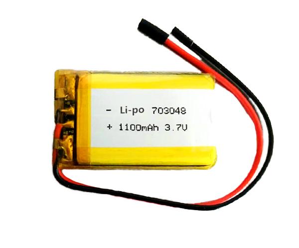 Li-Polymer Battery 703048 1100mAh 3.7V